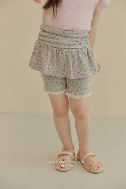 [PRE-ORDER] Shirring Skirts Leggings