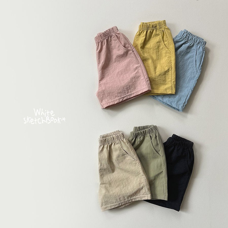 Nylon Shorts [Beige/11/XL(5-6yr)]