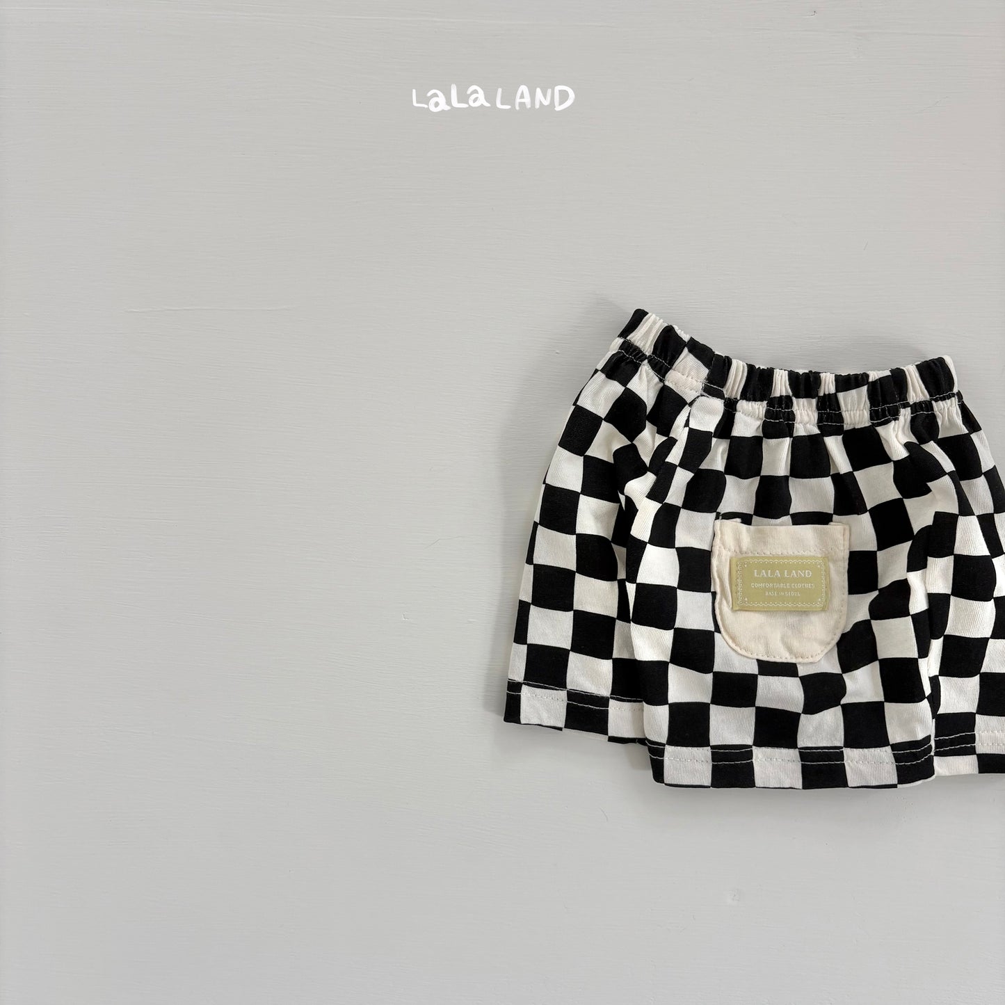 [PRE-ORDER] Checker Board Baby Shorts
