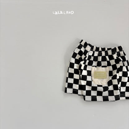 [PRE-ORDER] Checker Board Baby Shorts