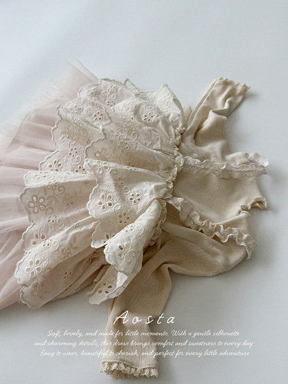 [PRE-ORDER] Lace Can Can Blouse