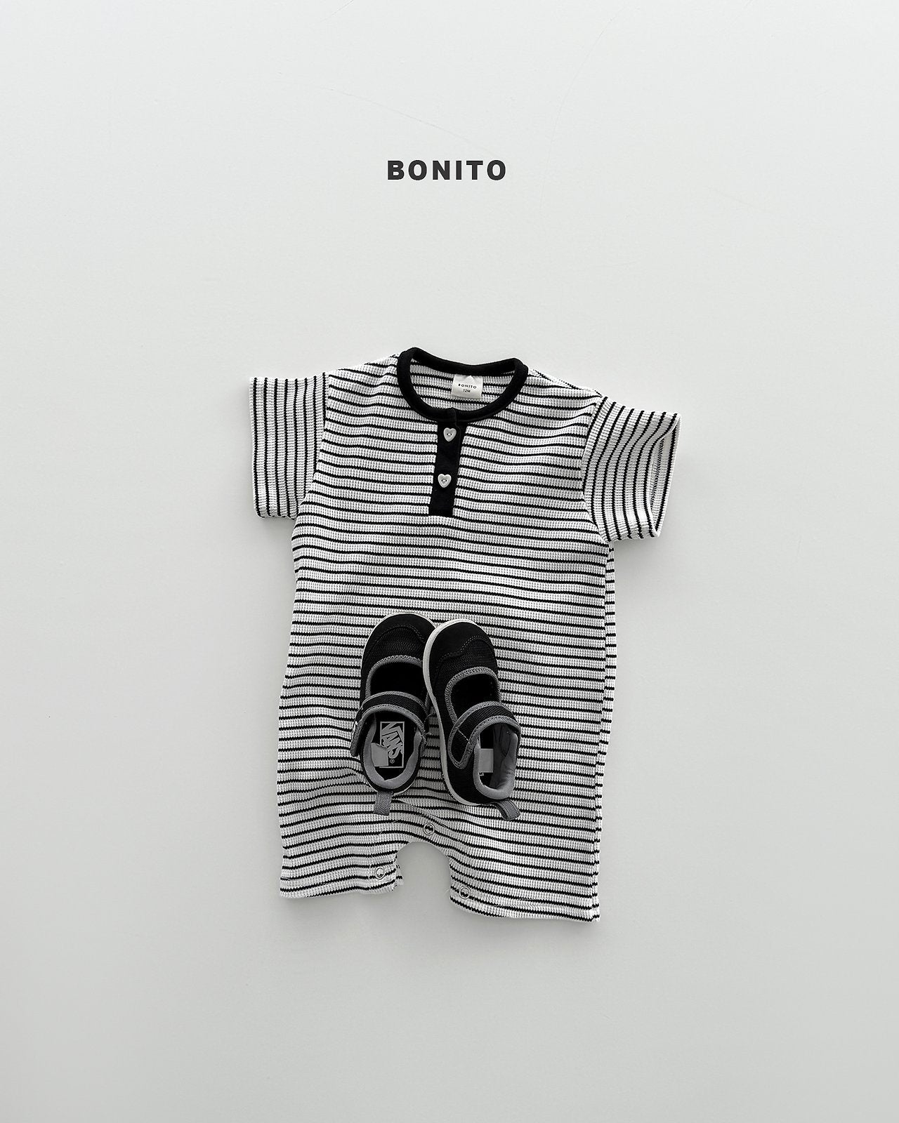 [PRE-ORDER] Summer Waffle Stripe Body Suit