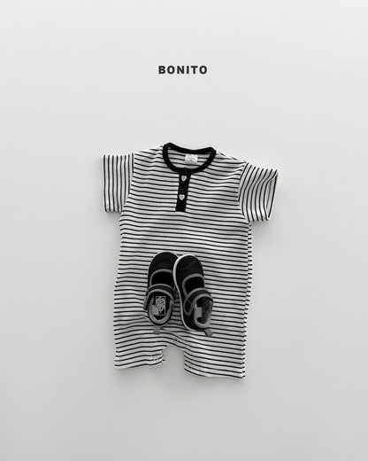 [PRE-ORDER] Summer Waffle Stripe Body Suit