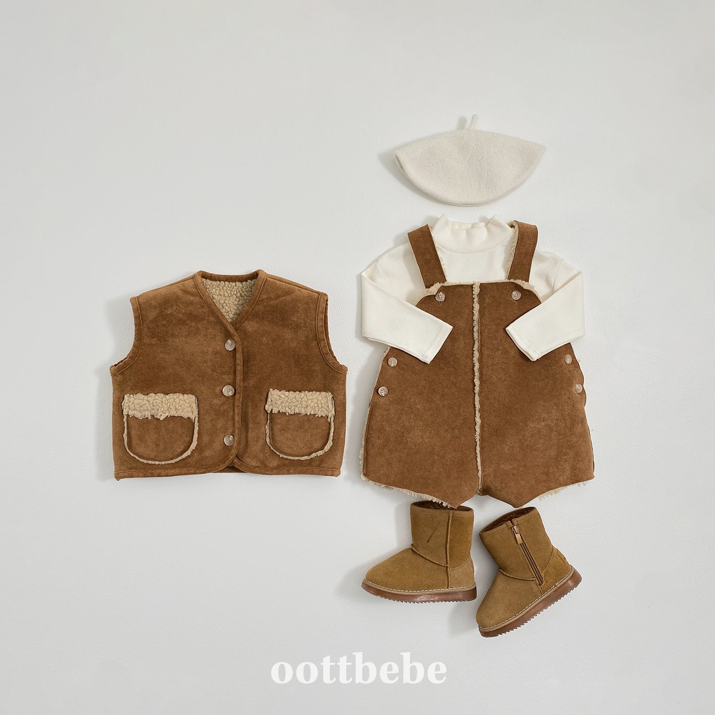 [PRE-ORDER] Shearling Overalls