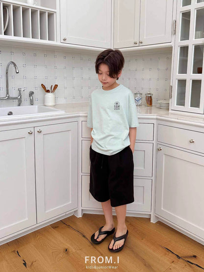 Palm Tree T-Shirts [Mint/S(3-4yr), JL(10-12yr)]