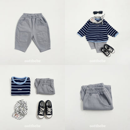 [PRE-ORDER] Slub Round Pants