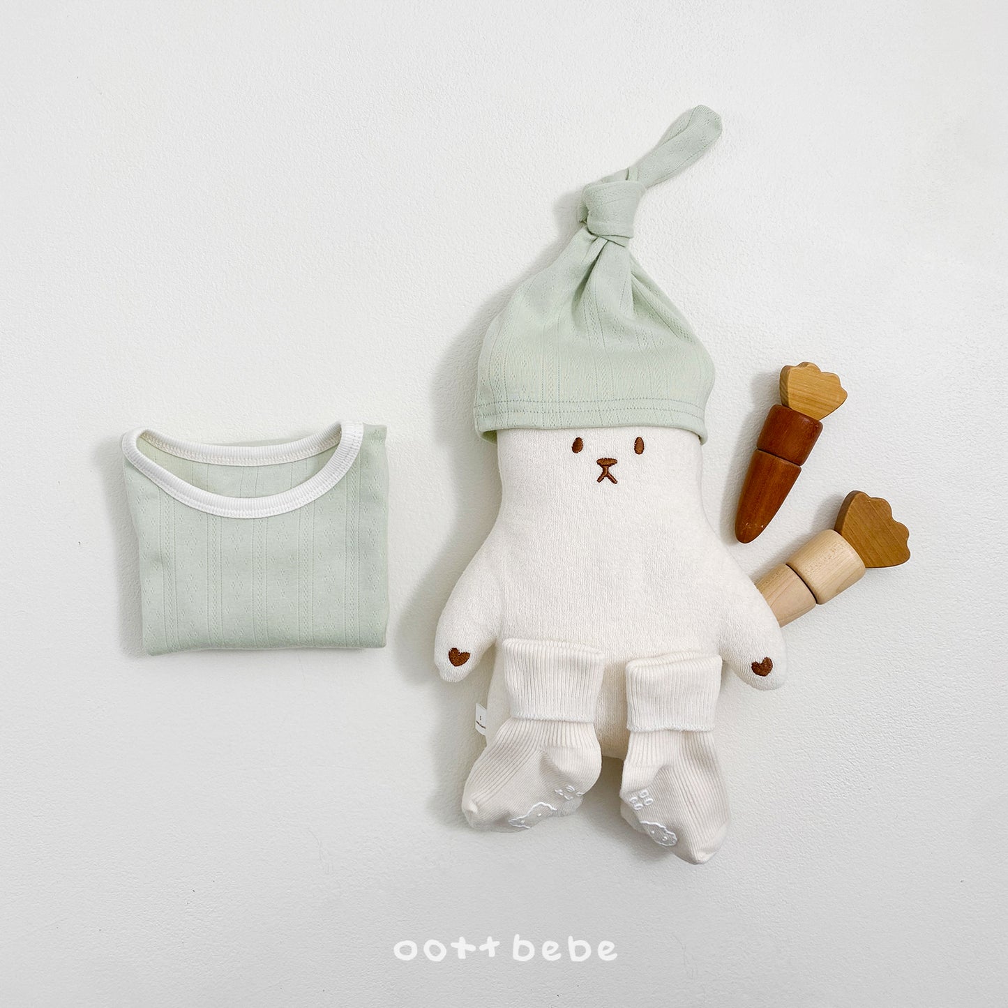 [PRE-ORDER] French Eyelet Body Suit + Bonnet Set