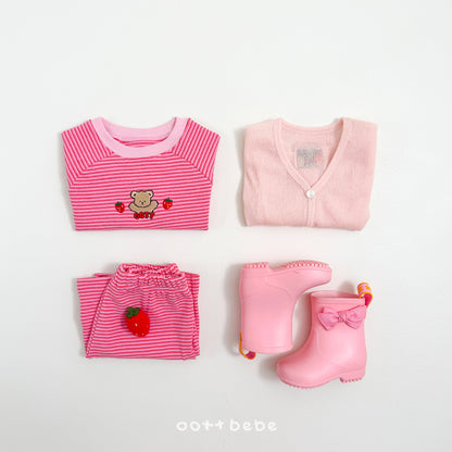 [PRE-ORDER] Strawberry Choco Top Bottom Set