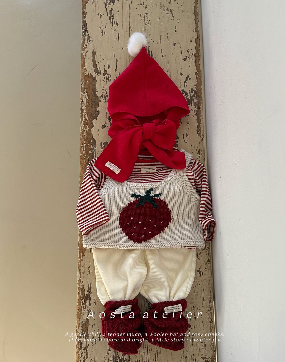 Winter Cone Muffler [Red]