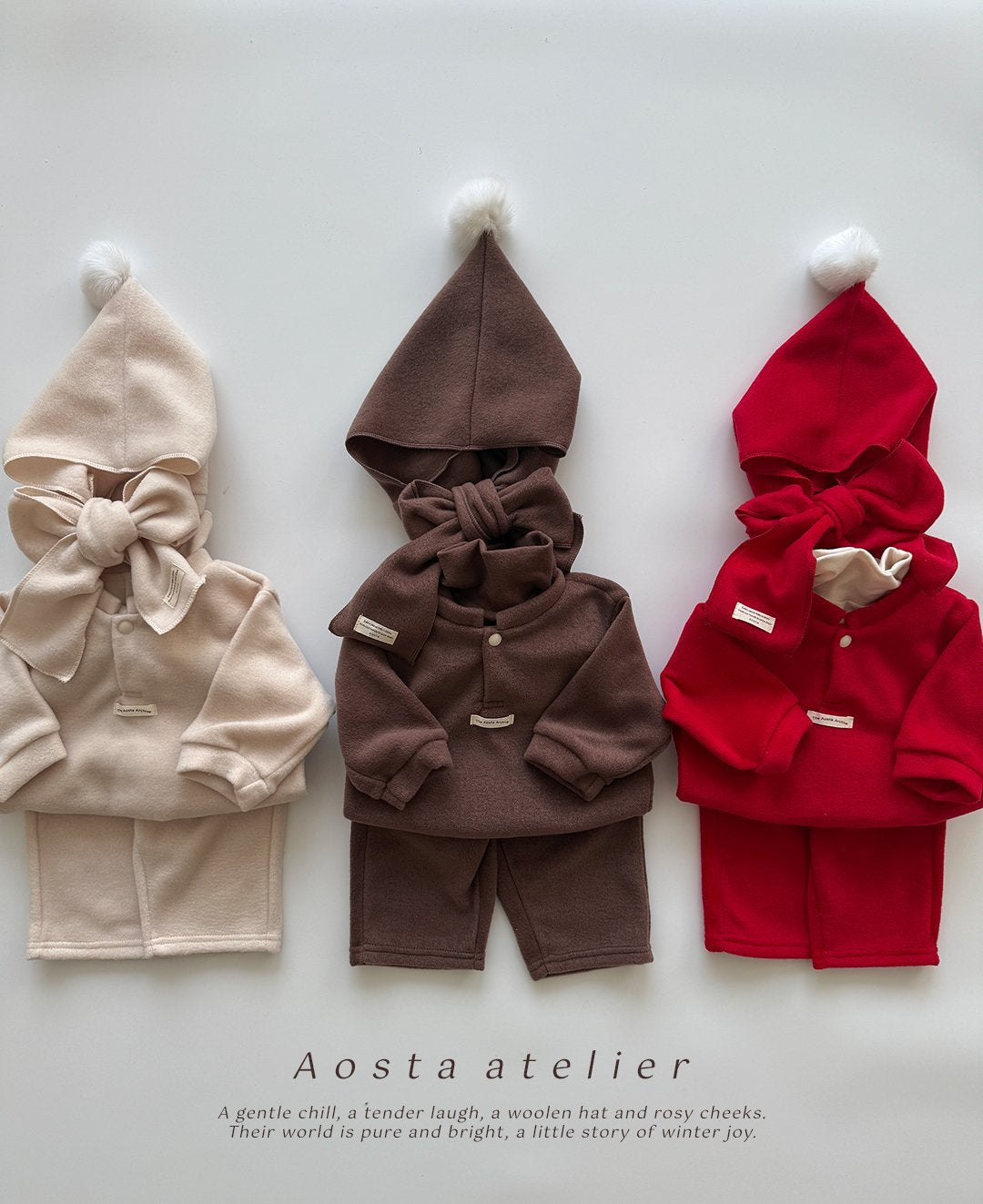 Winter Cone Muffler [Red]