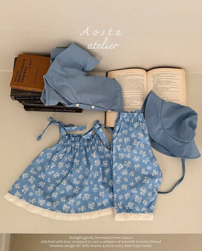 BB Blouse [Blue/L(2-3yr)]