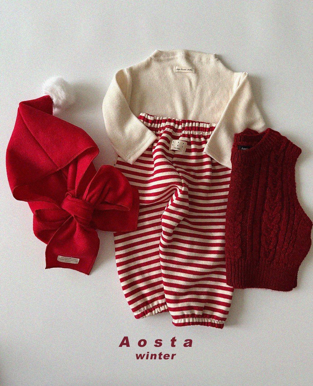 Winter Cone Muffler [Red]