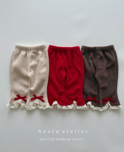 [PRE-ORDER] Winter Ribbon Pants