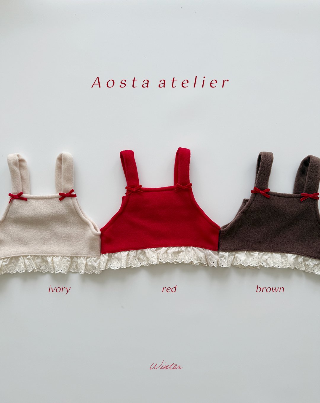 [PRE-ORDER] Winter Ribbon Vest