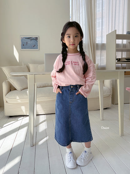 [PRE-ORDER] Half Open Denim Skirts