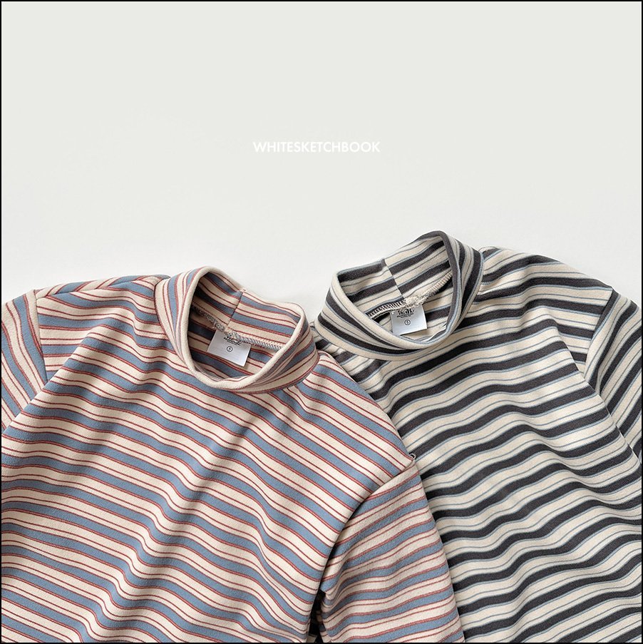 [PRE-ORDER] Stripe Turtleneck T-Shirts