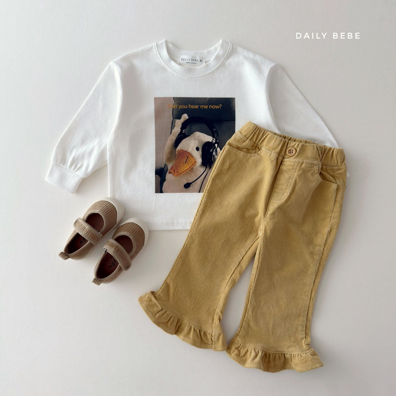 [PRE-ORDER] Corduroy Boot-Cut Pants