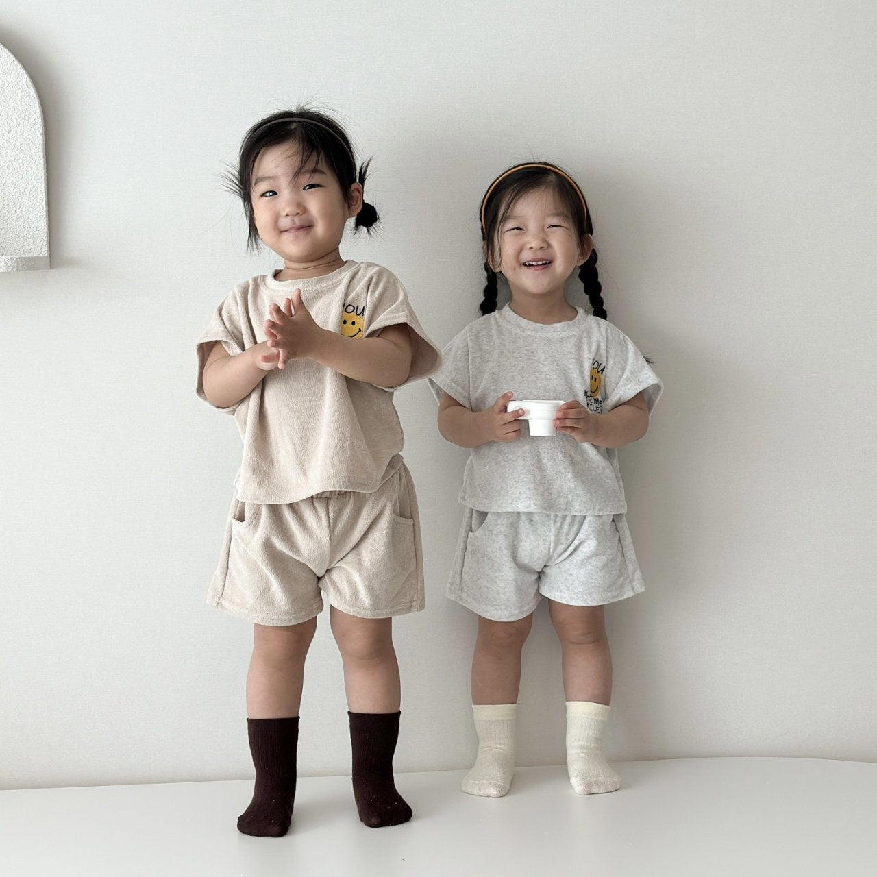 [PRE-ORDER] Terry Smile Top Bottom Set