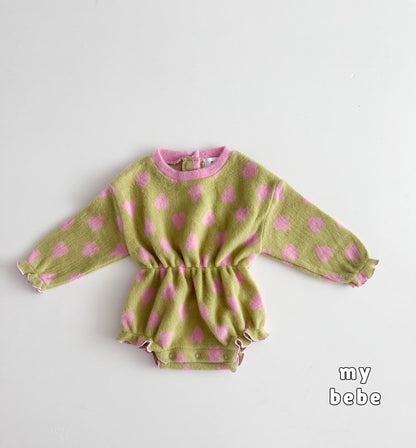 [PRE-ORDER] Creamy Banding Body Suit + Bonnet Set
