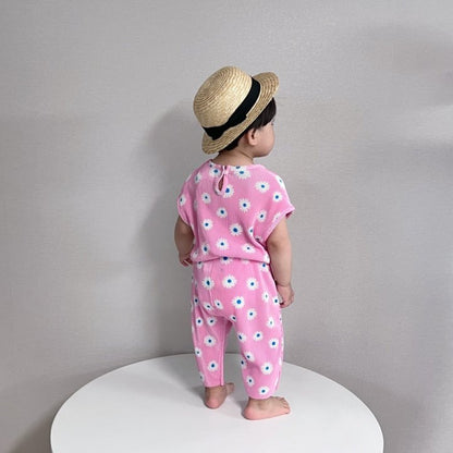 [PRE-ORDER] Daisy Pleats Top Bottom Set