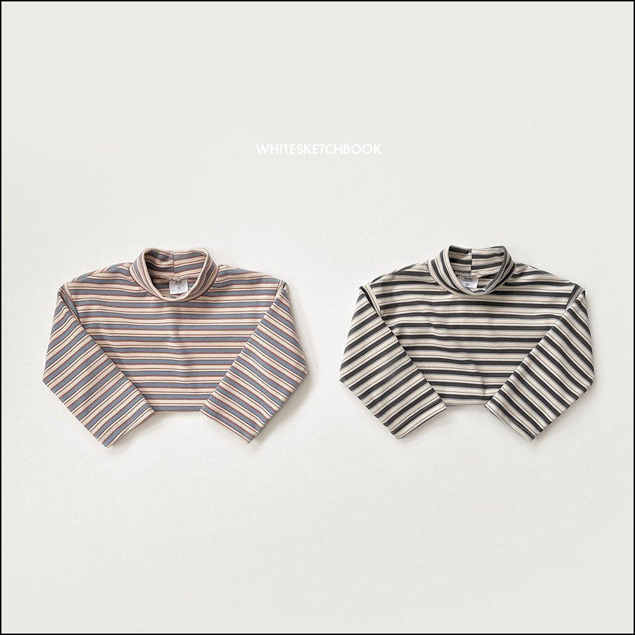 [PRE-ORDER] Stripe Turtleneck T-Shirts