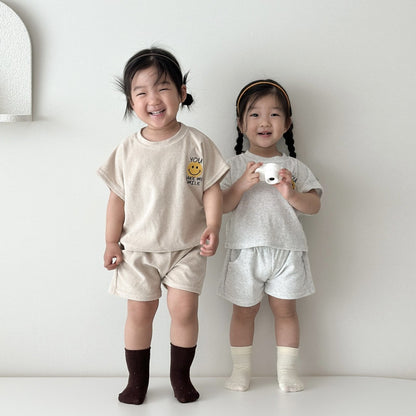 [PRE-ORDER] Terry Smile Top Bottom Set
