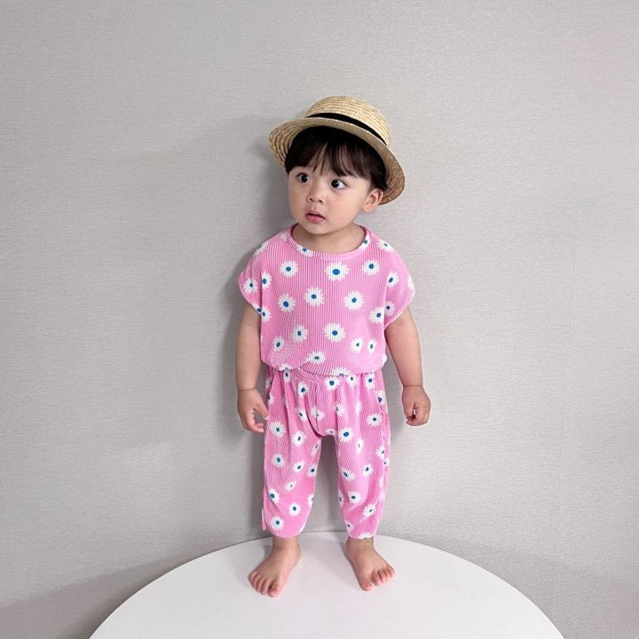 [PRE-ORDER] Daisy Pleats Top Bottom Set