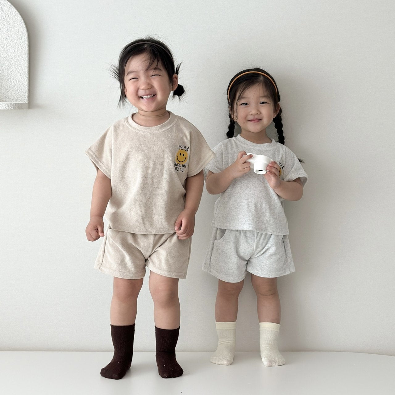 [PRE-ORDER] Terry Smile Top Bottom Set