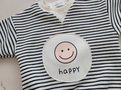 [PRE-ORDER] Happy Body Suit + Bonnet Set