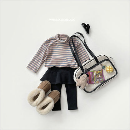 [PRE-ORDER] Stripe Turtleneck T-Shirts