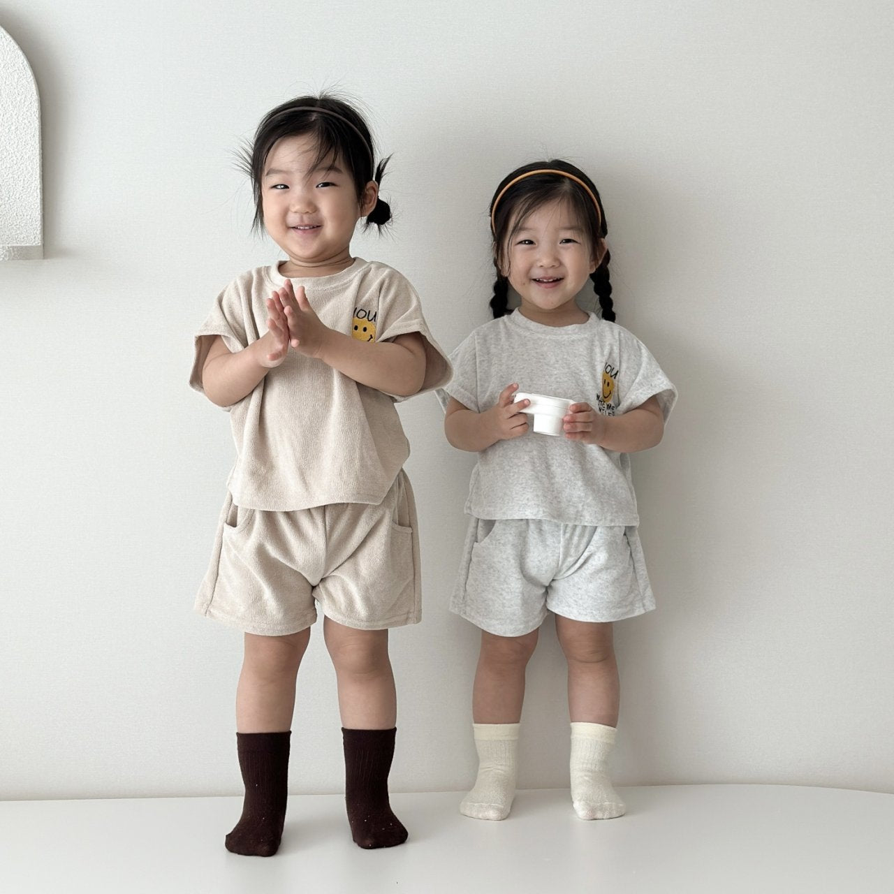 [PRE-ORDER] Terry Smile Top Bottom Set