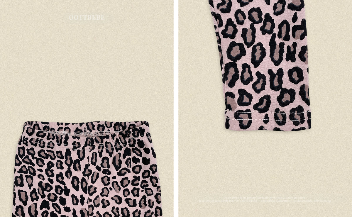 [PRE-ORDER] Little Leopard Home Wear Set