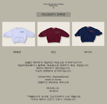 [PRE-ORDER] Love French Sweatshirts