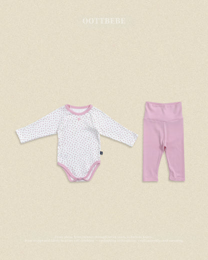 [PRE-ORDER] Coco Flower Body Suit + Leggings Set