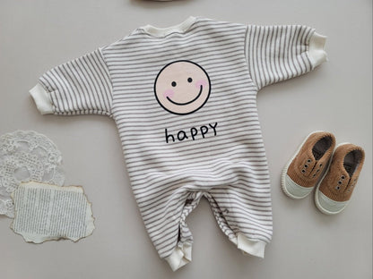 [PRE-ORDER] Happy Body Suit + Bonnet Set