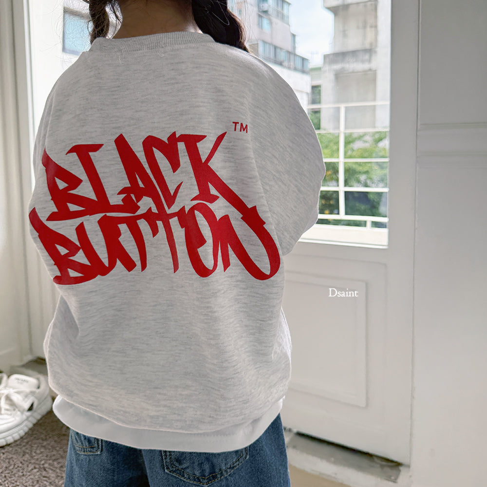 [PRE-ORDER] Black Button Sweatshirts