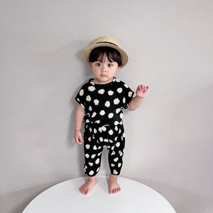 [PRE-ORDER] Daisy Pleats Top Bottom Set