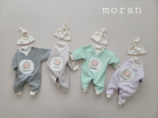 [PRE-ORDER] Happy Body Suit + Bonnet Set