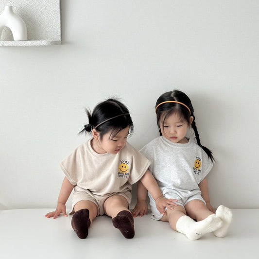 [PRE-ORDER] Terry Smile Top Bottom Set