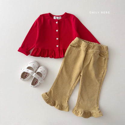 [PRE-ORDER] Corduroy Boot-Cut Pants