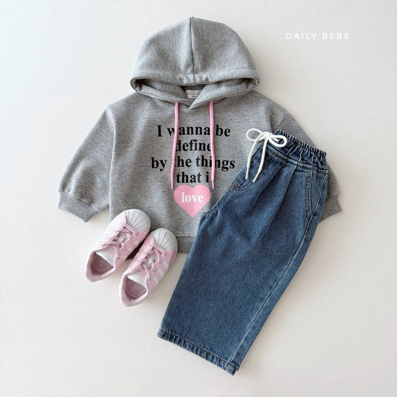 [PRE-ORDER] Love Color Block Hoodie Sweatshirts