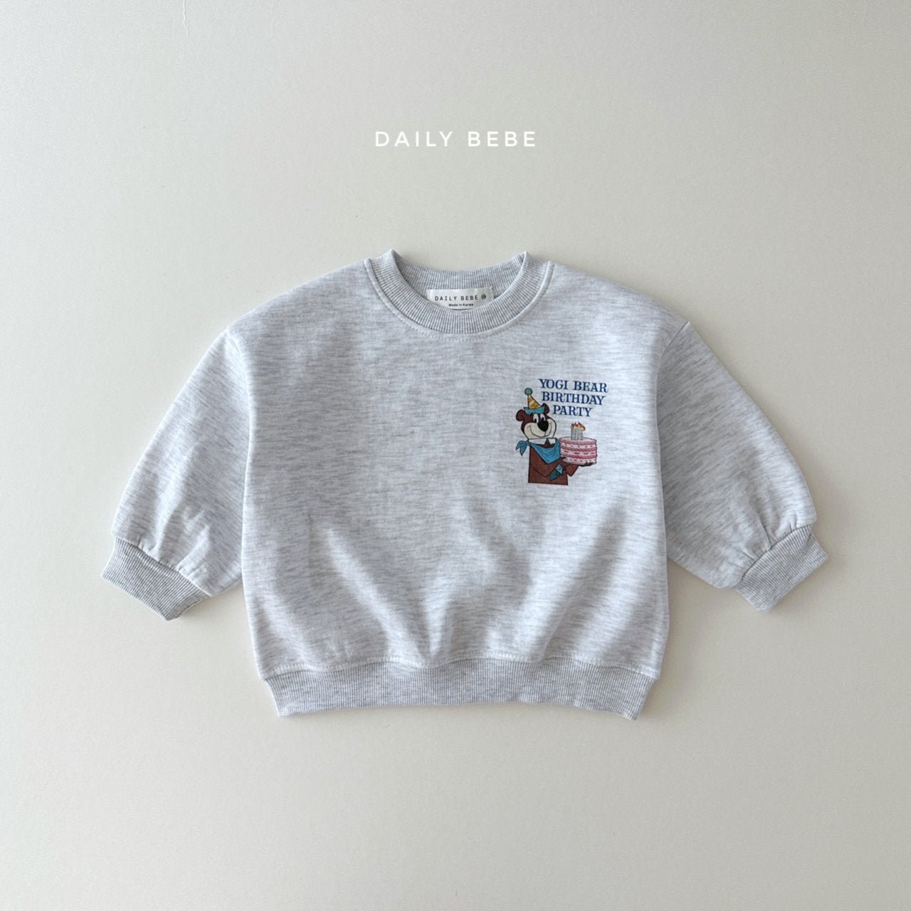Birthday Sweatshirts [Ivory,White Melange/XS(1-2yr)]