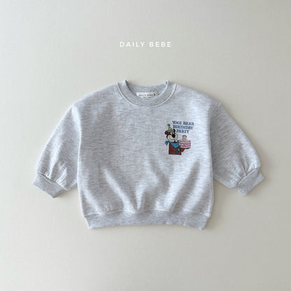 Birthday Sweatshirts [Ivory,White Melange/XS(1-2yr)]