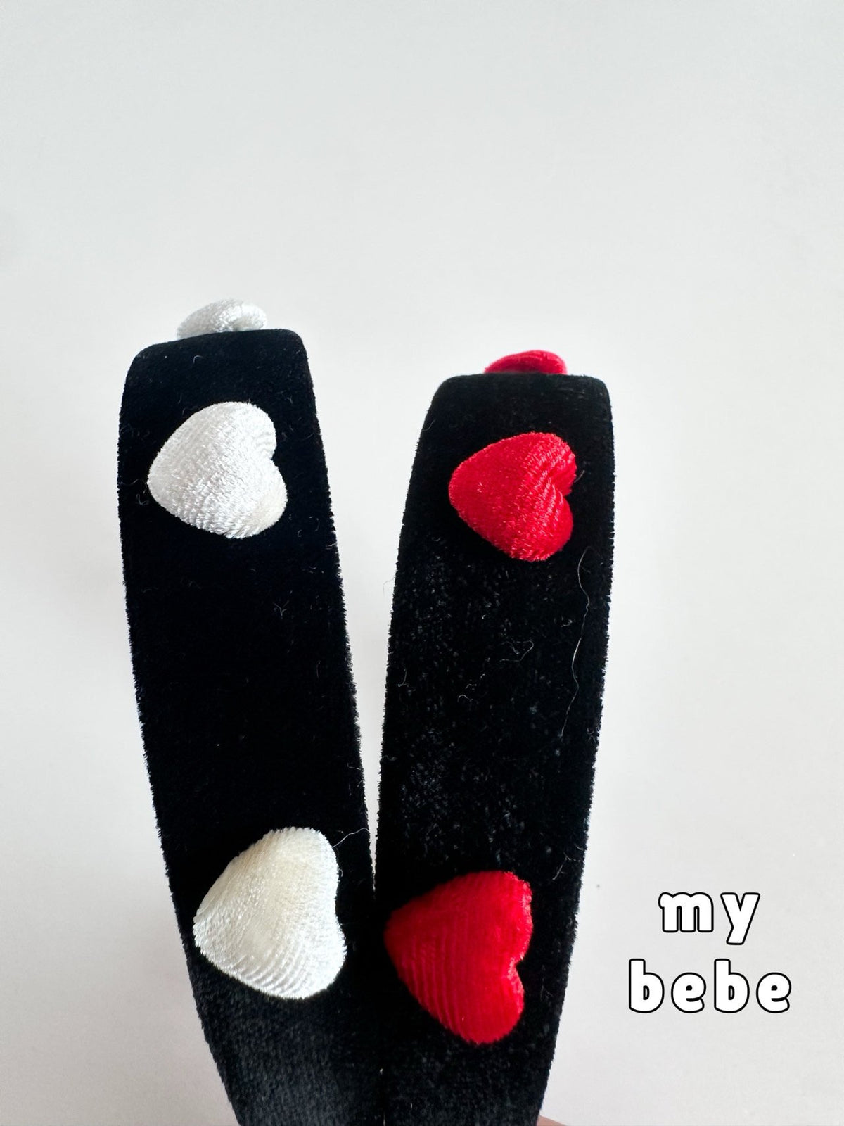 [PRE-ORDER] Big Heart Velvet Hair Band