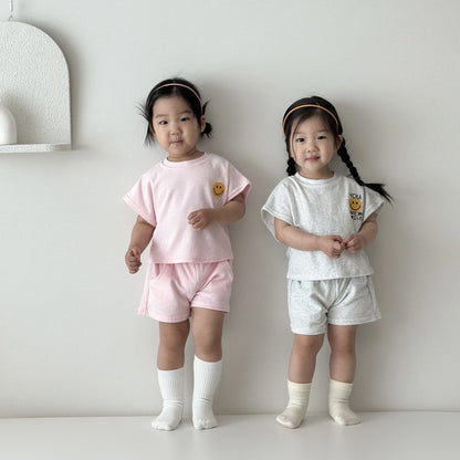 [PRE-ORDER] Terry Smile Top Bottom Set