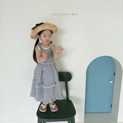 [PRE-ORDER] Petite Stripe Sleeveless T-Shirts