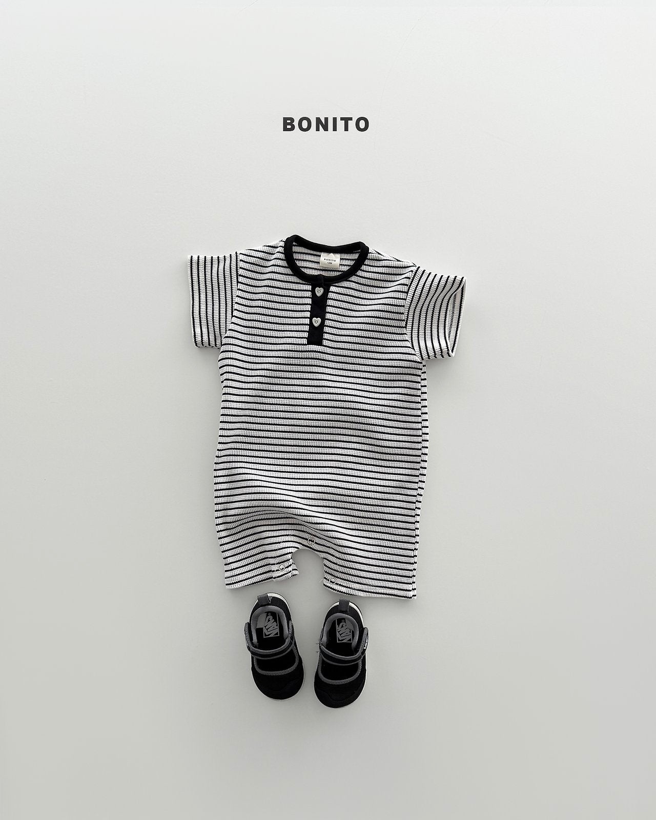[PRE-ORDER] Summer Waffle Stripe Body Suit