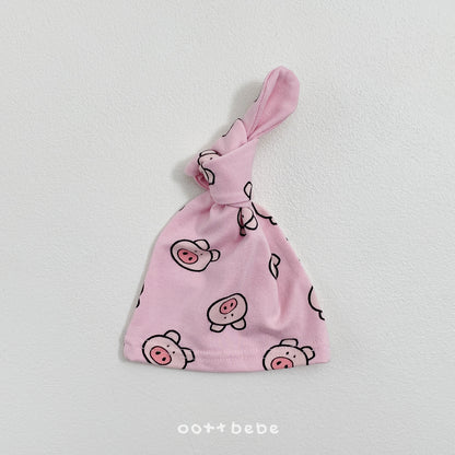 [PRE-ORDER] Happy Friends Body Suit + Bonnet Set