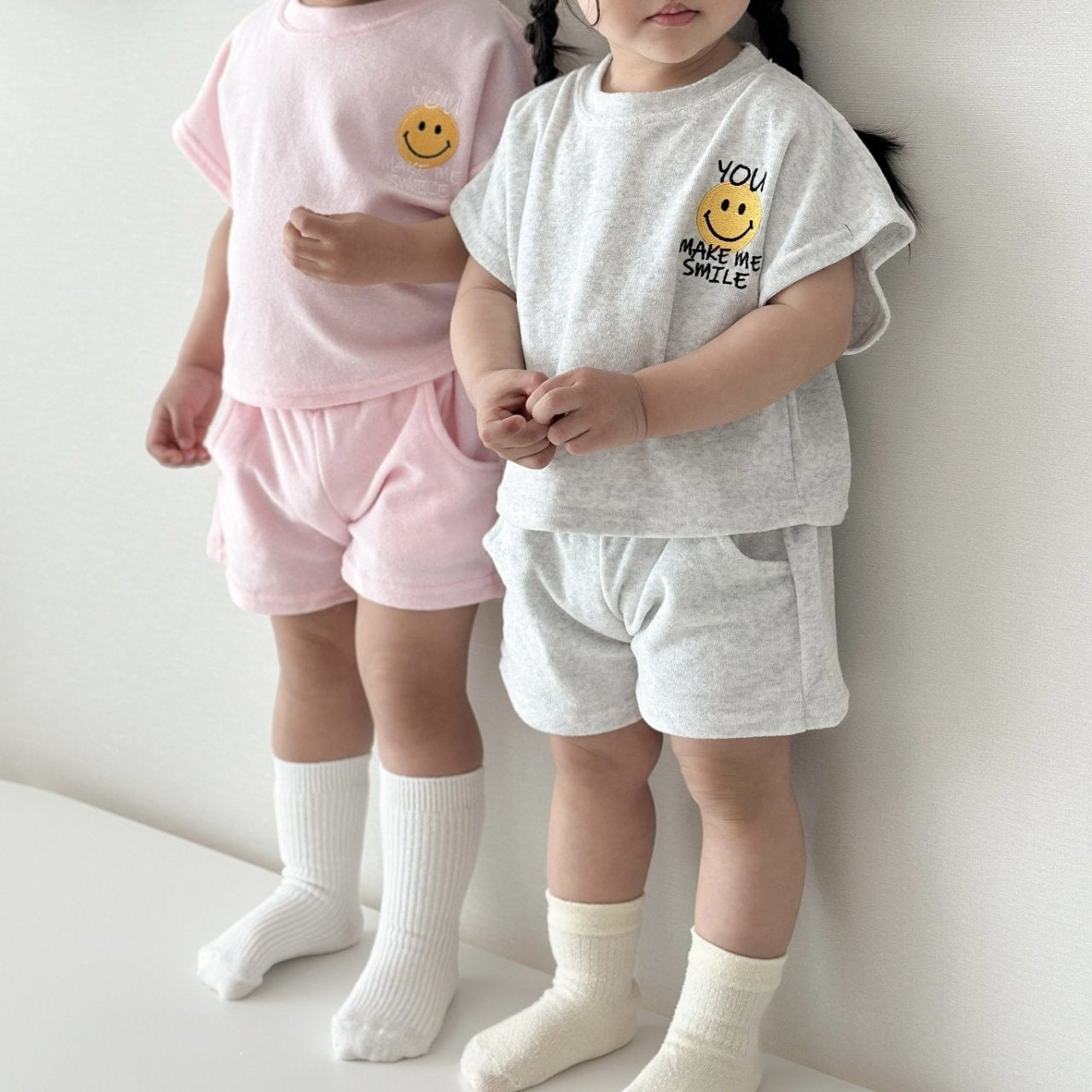 [PRE-ORDER] Terry Smile Top Bottom Set