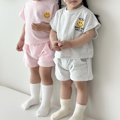 [PRE-ORDER] Terry Smile Top Bottom Set